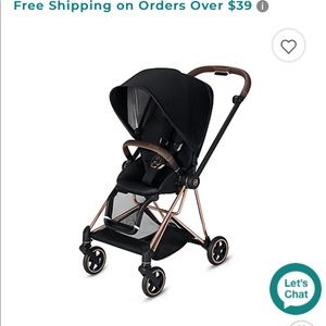 cybex stroller. used less then 10x great condition.